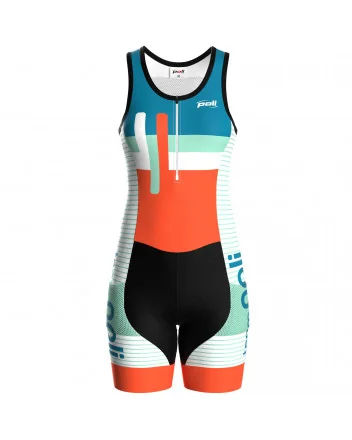 Women's sleeveless triathlon suit FLORIDA