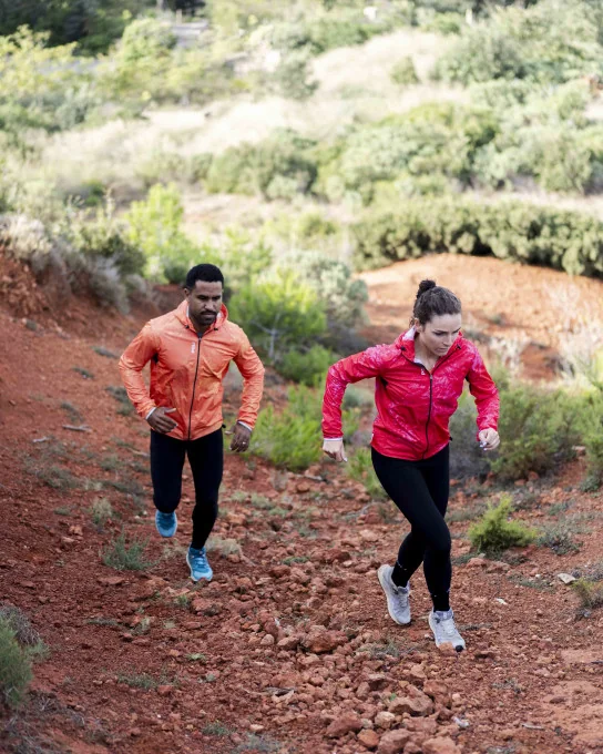 Unisex waterproof windbreaker for running/trail FRIMAS