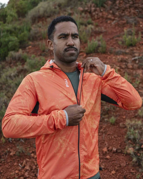 Unisex waterproof windbreaker for running/trail FRIMAS