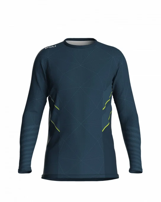 Men's fitted running T-shirt FRACTAL