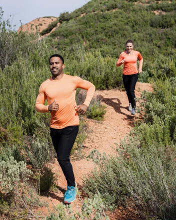 Lauf-T-Shirt für Herren, eng anliegend FRACTAL