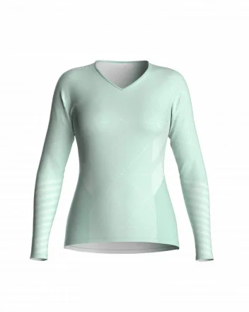 Women's fitted running T-shirt FRACTAL