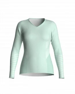 Women's fitted running T-shirt FRACTAL