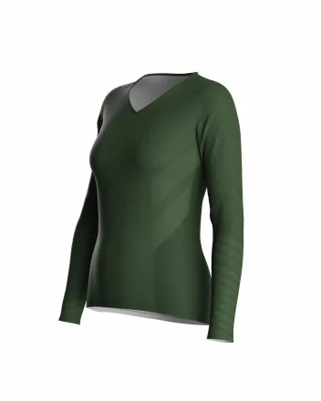Women's fitted running T-shirt FRACTAL