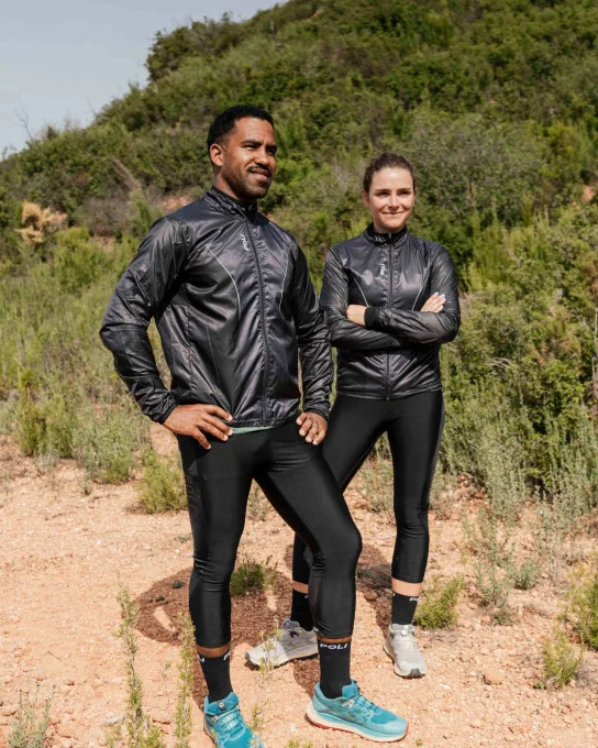 Unisex windbreaker for running/trail AXYS