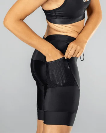 Unisex Triathlon-Shorts Half BLACK EDITION