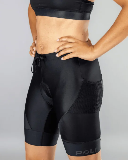 Unisex Triathlon-Shorts Half BLACK EDITION