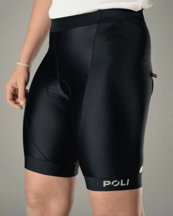 Dames kort strapless BLACK EDITION