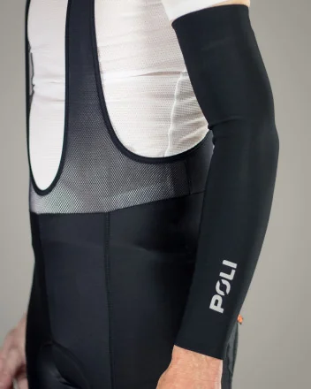 Waterafstotende reflecterende armwarmers COUDI POLI