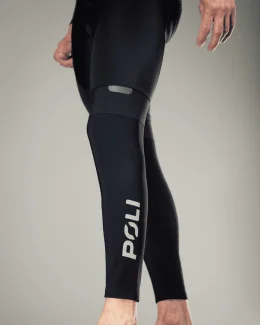 Wasserabweisende reflektierende Beinwärmer JAMBI POLI