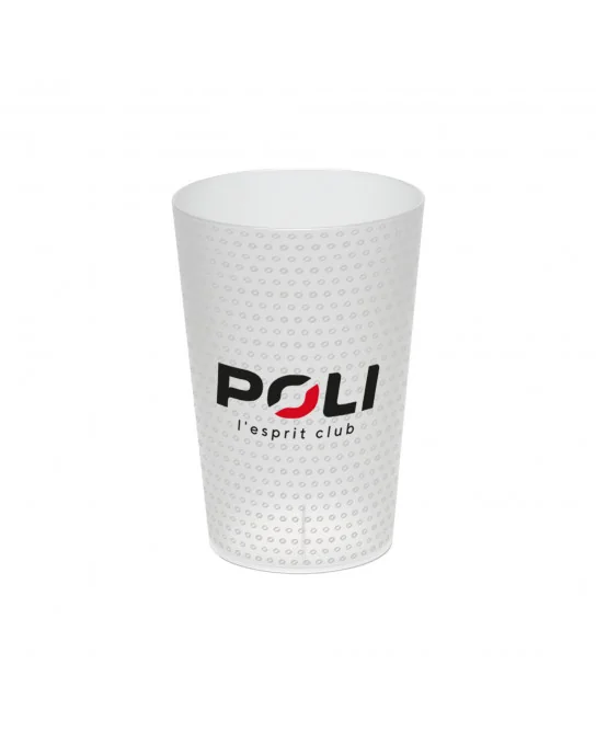 Herbruikbare beker 25 cl POLI