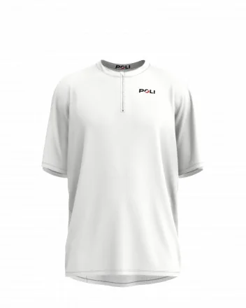 CLINT uniseks shirt met korte mouwen
