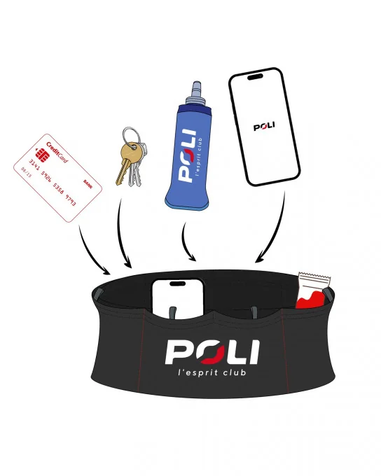 Multi-pocket trail belt BELTY