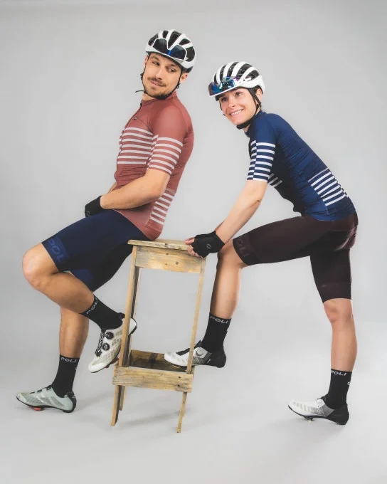 Maillot cyclisme ajusté unisexe - LINEA