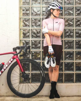 Unisex fitted cycling jersey - LINEA
