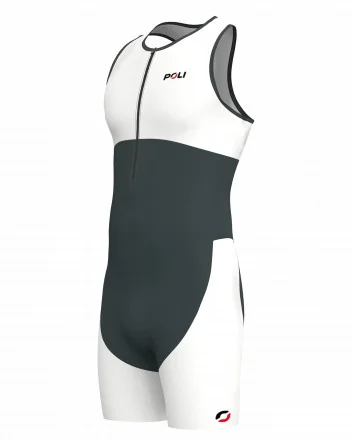 Men's sleeveless long-distance triathlon suit BORNEO LD