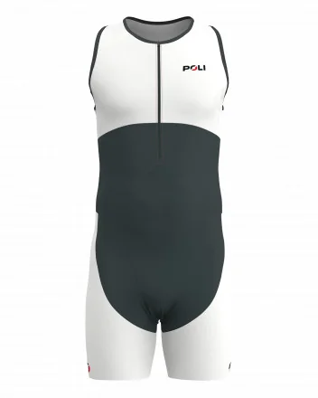 Men's sleeveless long-distance triathlon suit BORNEO LD