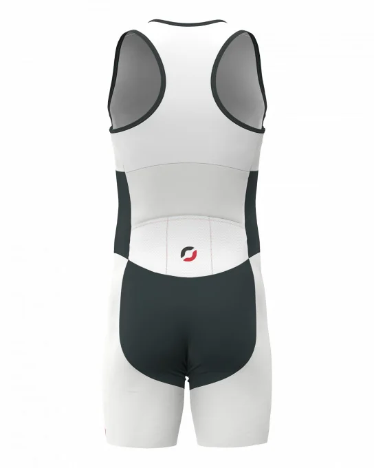 Men's sleeveless long-distance triathlon suit BORNEO LD