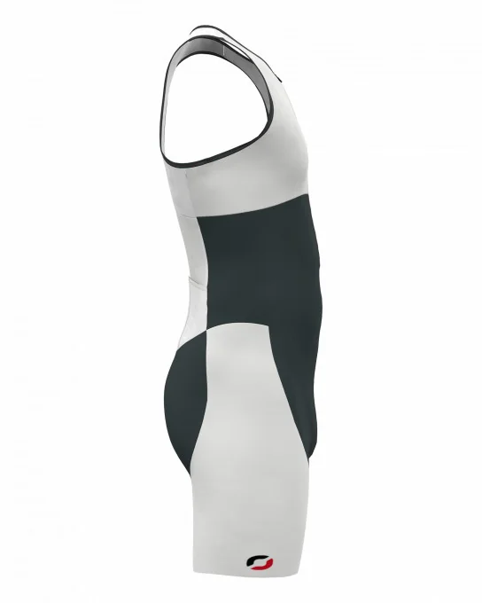 Men's sleeveless long-distance triathlon suit BORNEO LD