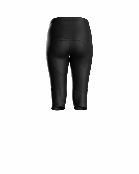 Women’s ¾ Cycling Tights Without Bib – CLAUDE BLACK EDITION