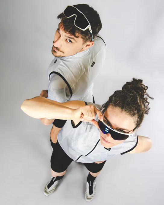 Ärmelloses Unisex-Radtrikot – CARRARE