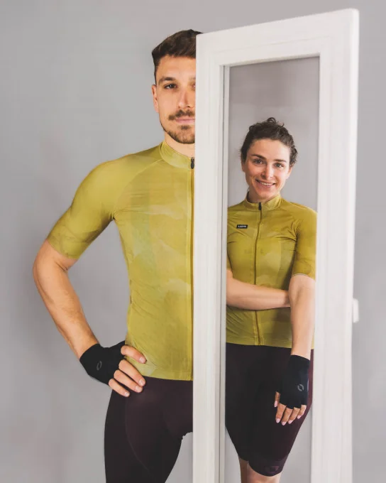 Maillot cyclisme ajusté unisexe - PRISME