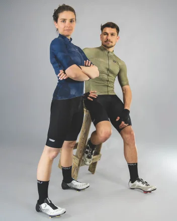Fitted unisex cycling jersey – PRISME