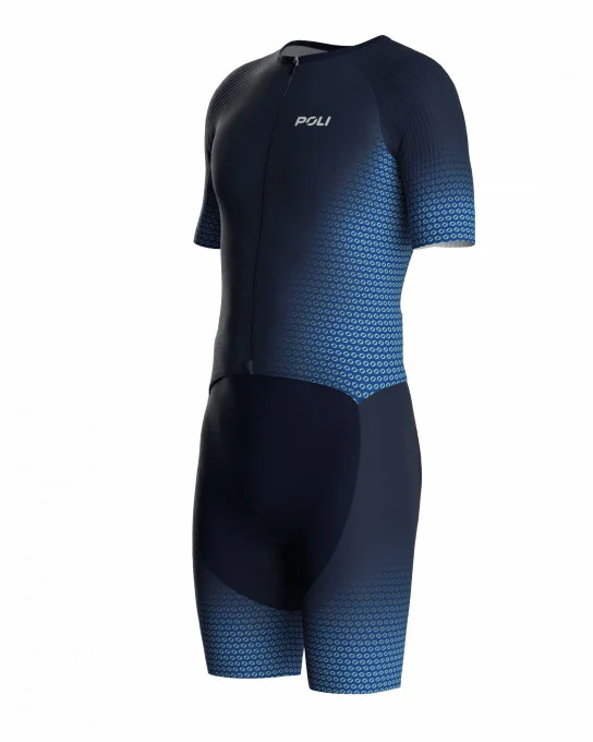 Heren premium korte mouwen trisuit - DEEPRA