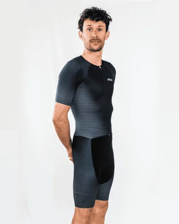 Heren premium korte mouwen trisuit - DEEPRA