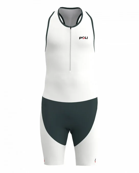 Men's sleeveless long-distance triathlon suit BORNEO LD