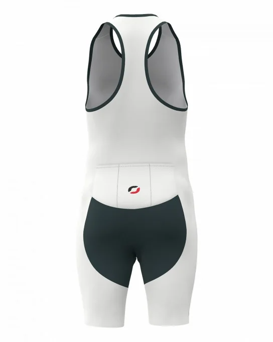 Men's sleeveless long-distance triathlon suit BORNEO LD