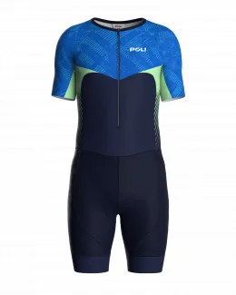 Unisex short-sleeve trisuit - HYDRIS