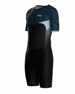 Unisex short-sleeve trisuit - HYDRIS