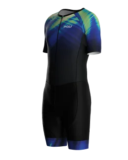 Unisex korte mouwen trisuit - LUMEN