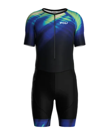 Unisex korte mouwen trisuit - LUMEN