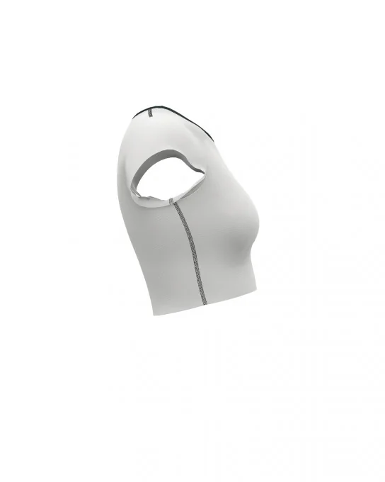 Sport-Bustier mit kurzen Ärmeln Damen CAROL