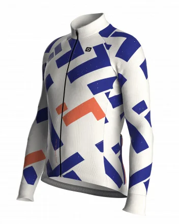 Unisex fietsshirt met lange mouwen - GRIDCUT