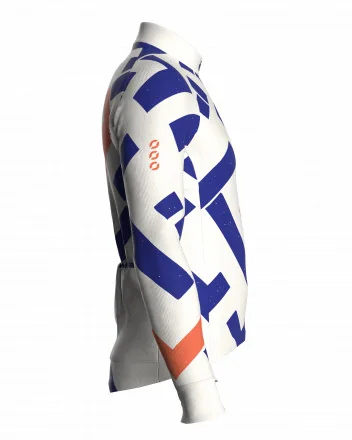 Unisex fietsshirt met lange mouwen - GRIDCUT