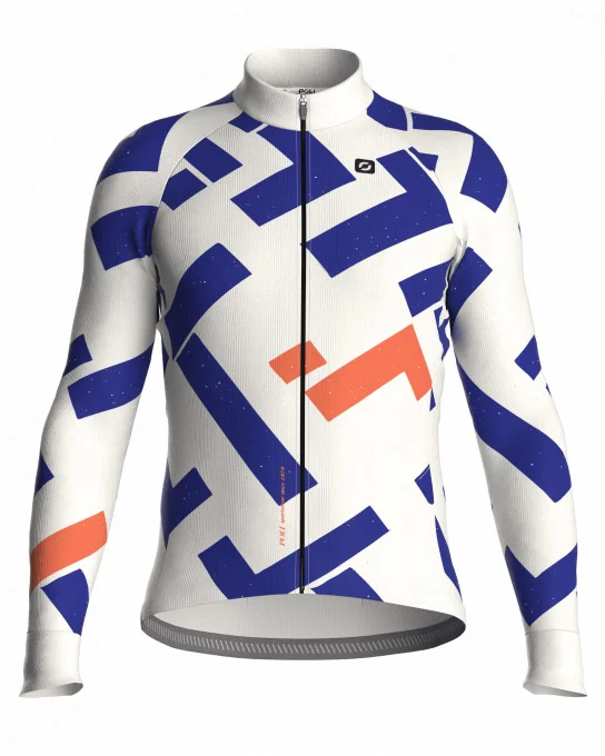 Unisex fietsshirt met lange mouwen - GRIDCUT