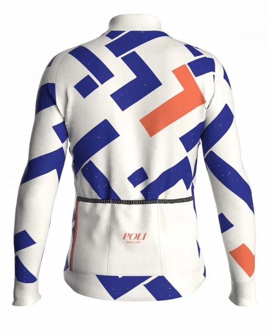 Unisex fietsshirt met lange mouwen - GRIDCUT