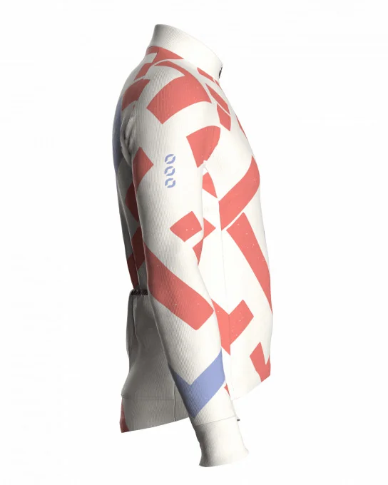 Unisex fietsshirt met lange mouwen - GRIDCUT