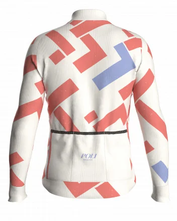 Unisex fietsshirt met lange mouwen - GRIDCUT
