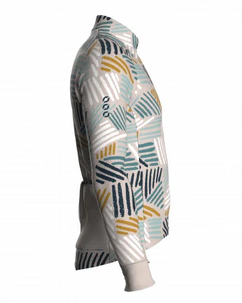 Unisex lange mouw fietsjersey - SCRIBLA