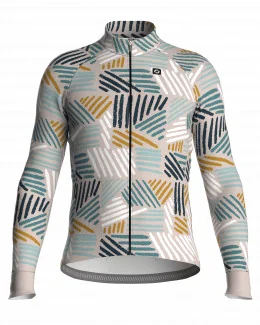 Unisex lange mouw fietsjersey - SCRIBLA