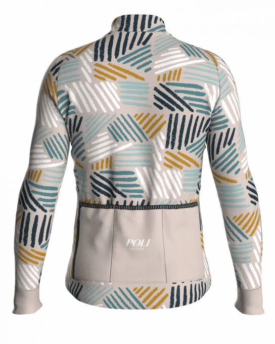 Unisex lange mouw fietsjersey - SCRIBLA
