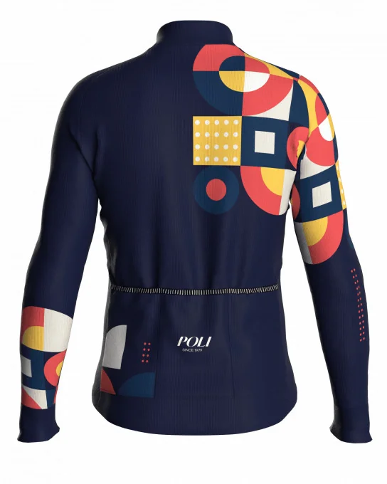 Unisex lange mouwen fietsjersey - BAUHAUS
