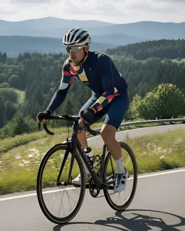 Unisex lange mouwen fietsjersey - BAUHAUS