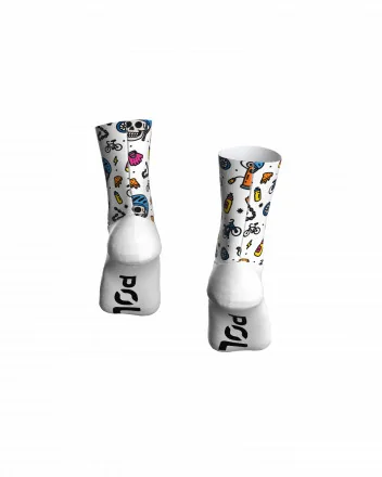 Cycling Aero Socks Pair - PEDAL MANIA
