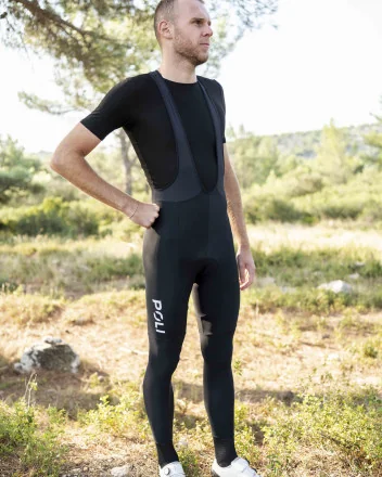Men's bib cycling tights - DANIEL ESSENTIEL