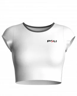 Dames sport-bustier korte mouwen CAROL